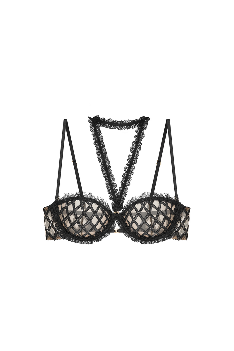 Valentina Balconette Black