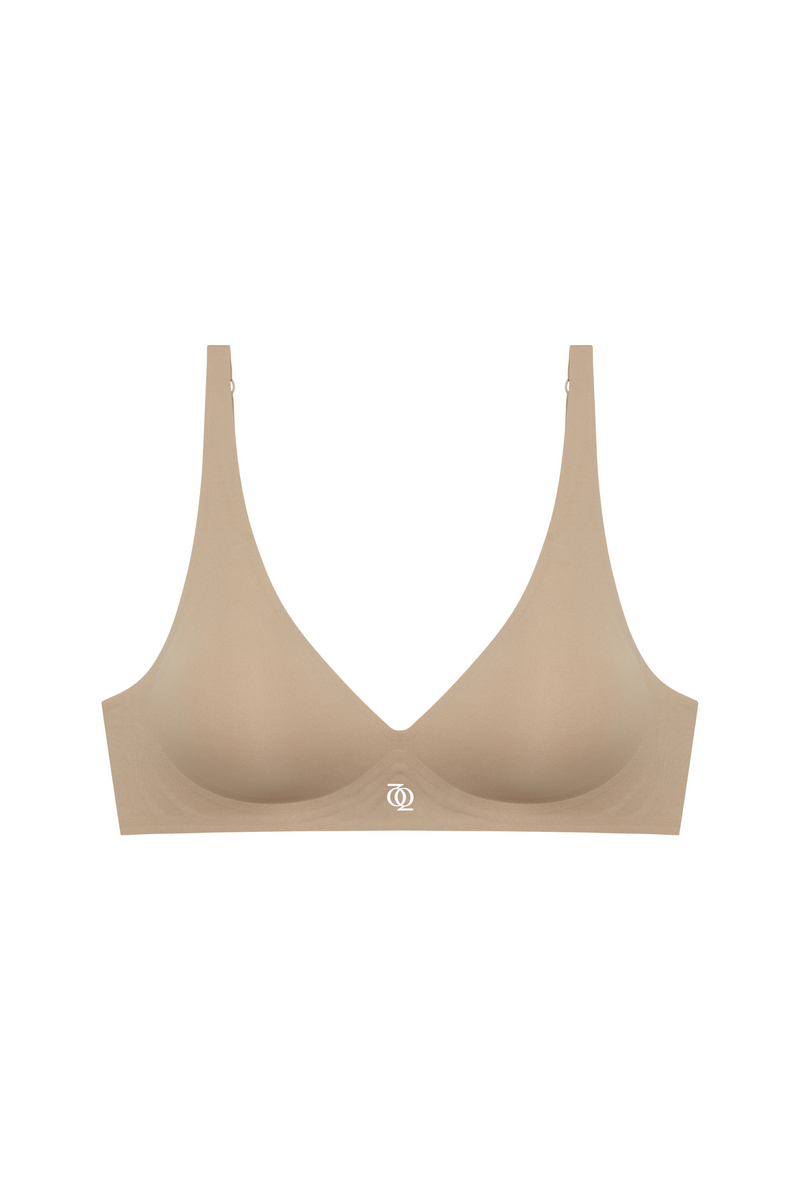 Second Skin Push Up Bralette Mocha QQ