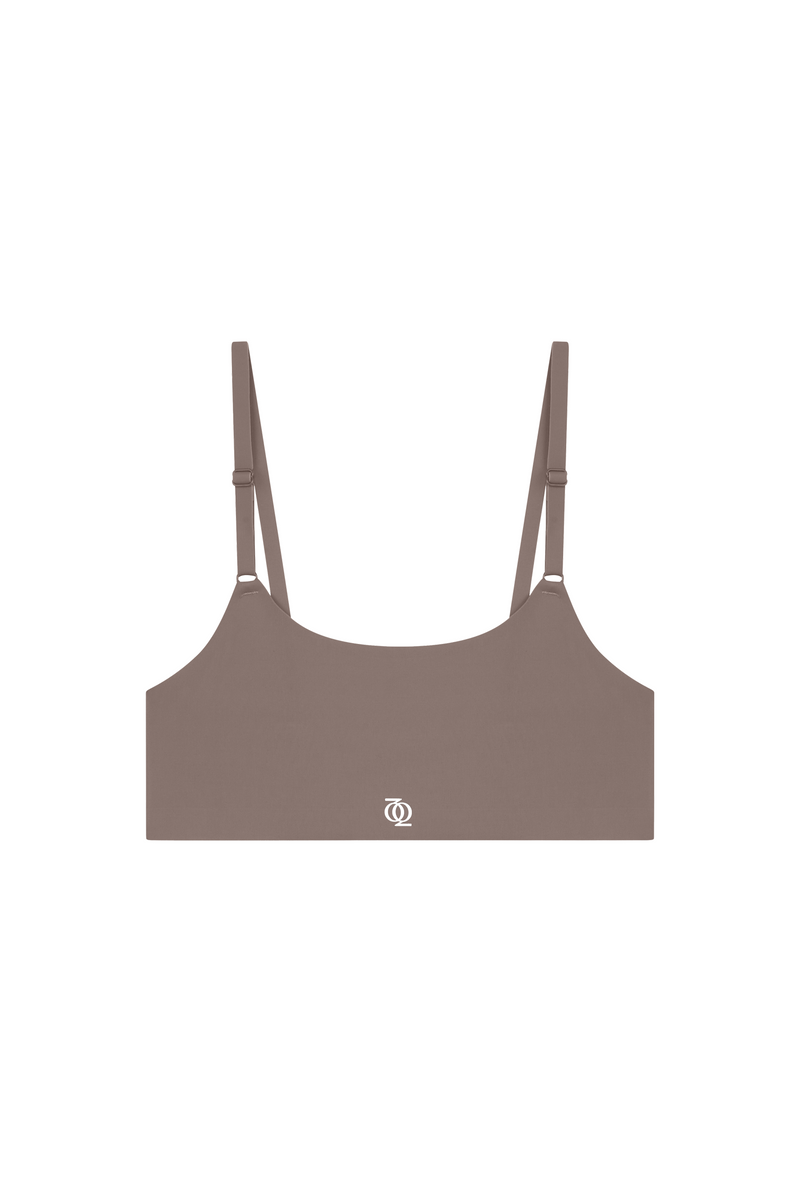 Second Skin Bralette Tank Top Mushroom