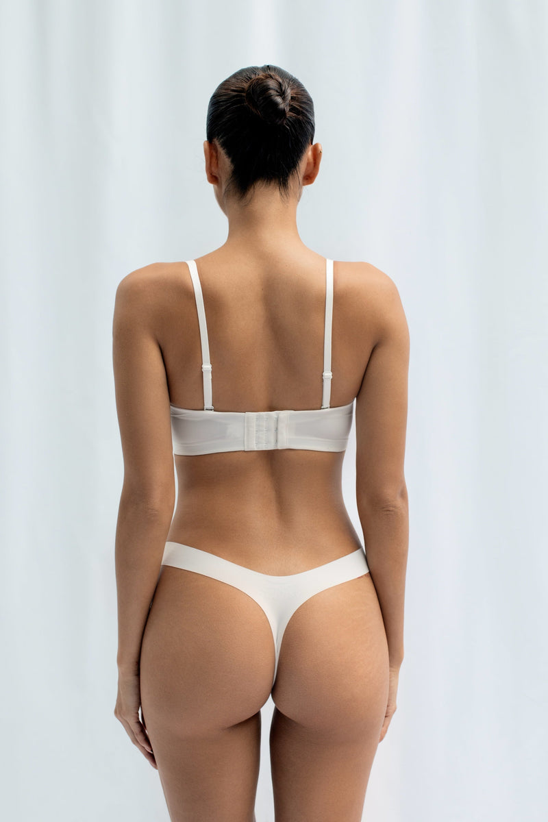 Second Skin Thong White