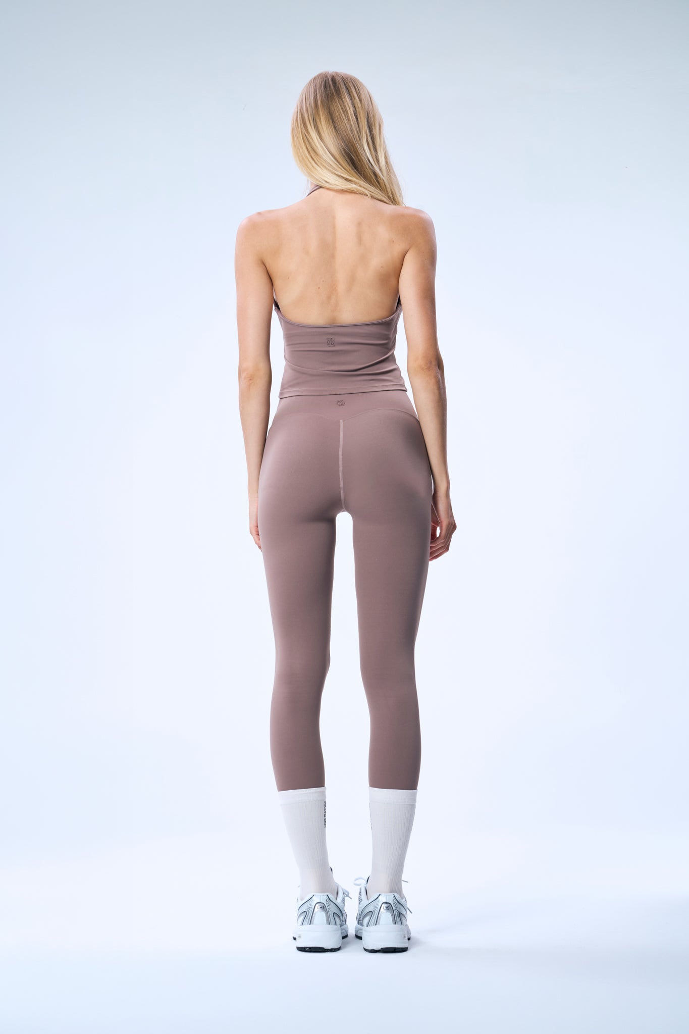 Second Skin Studio Halter Top Mushroom