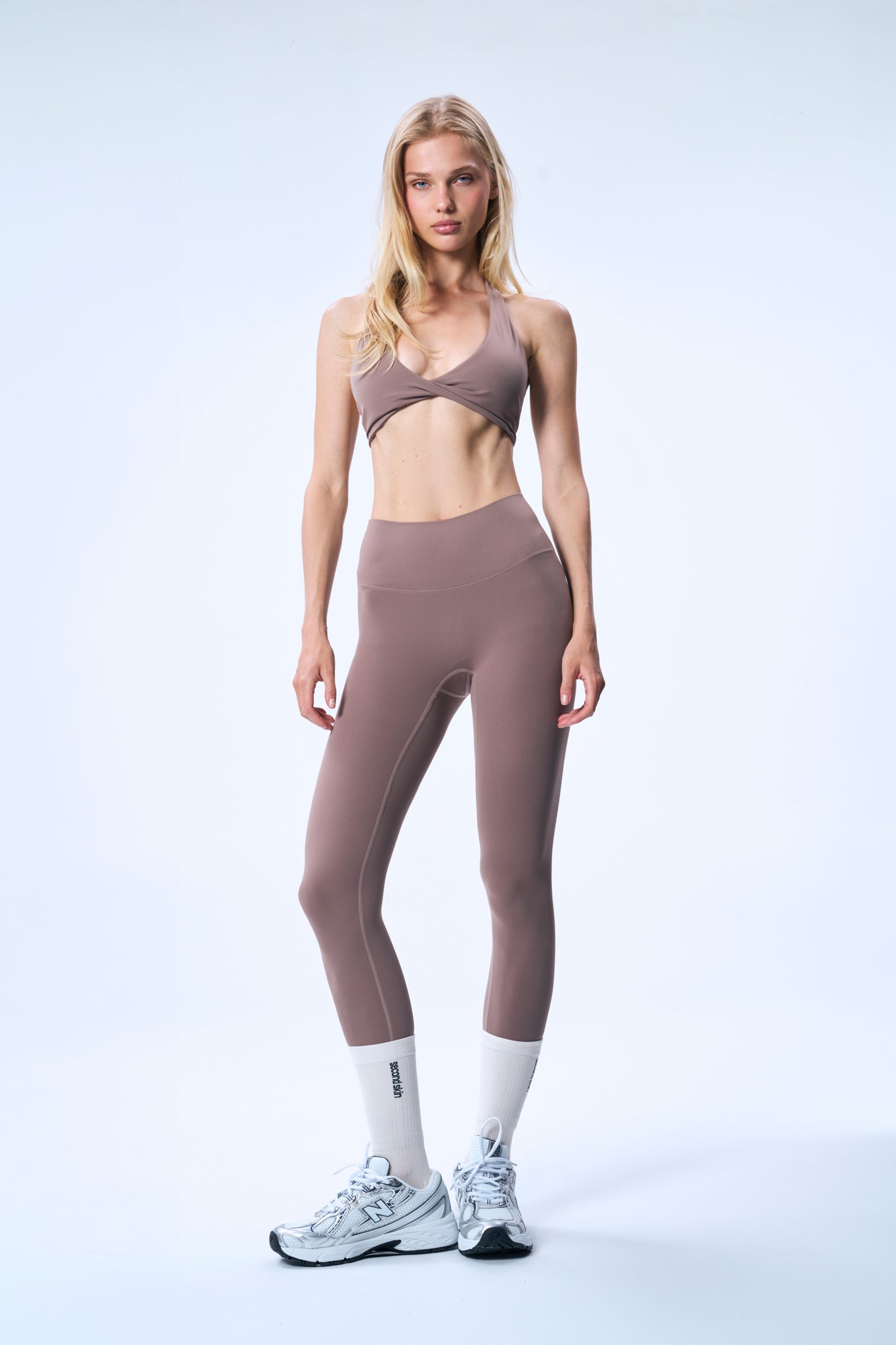 Second Skin Studio Crop Top Mushroom