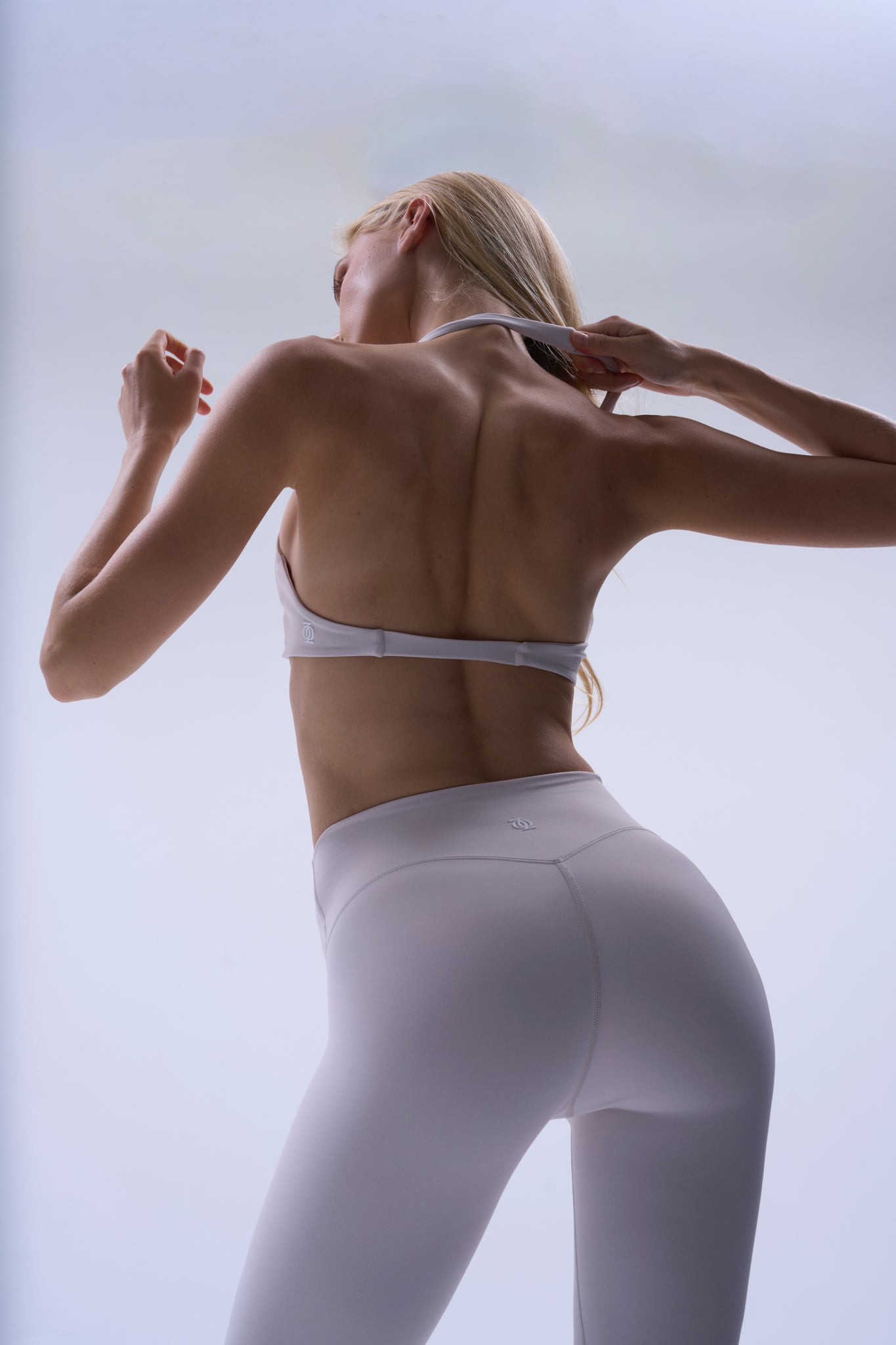 Second Skin Studio Crop Top Ivory