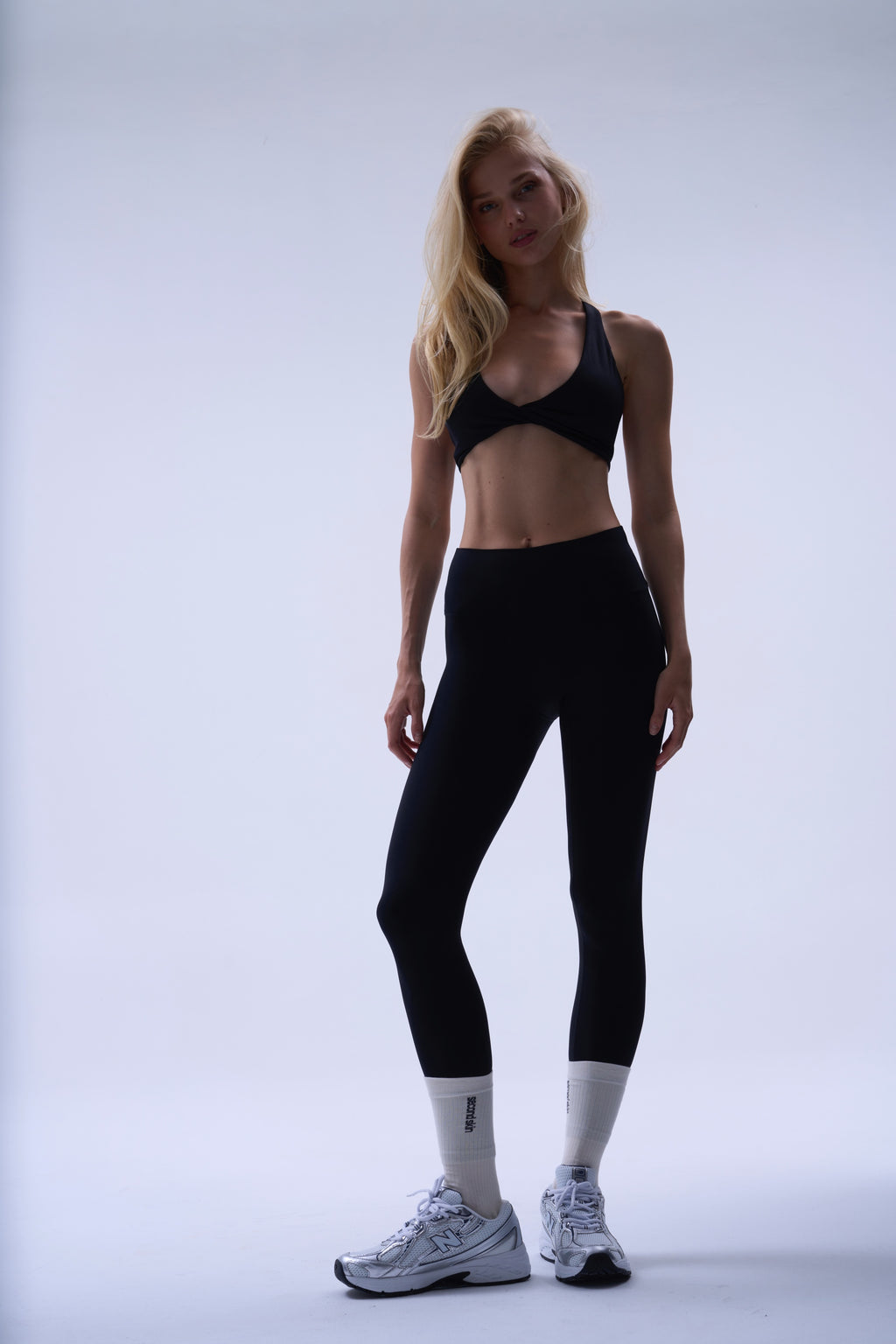 Second Skin Studio Crop Top Onyx