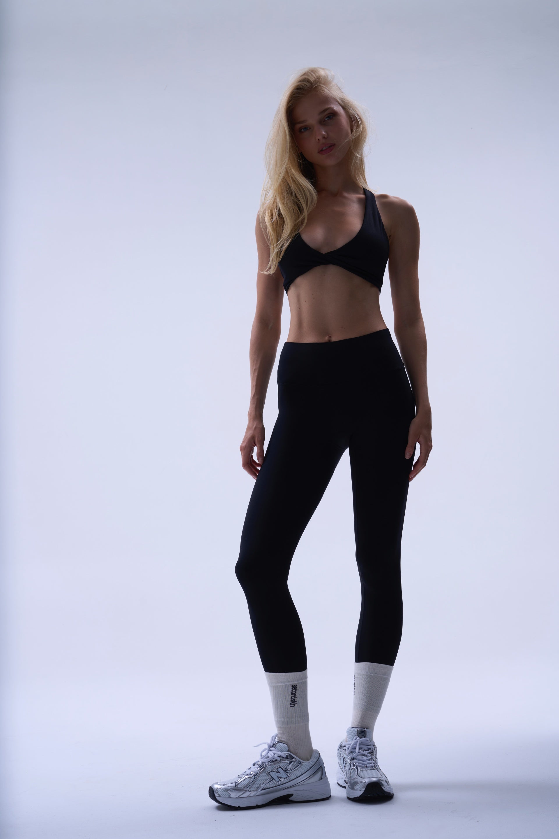Second Skin Studio Crop Top Onyx