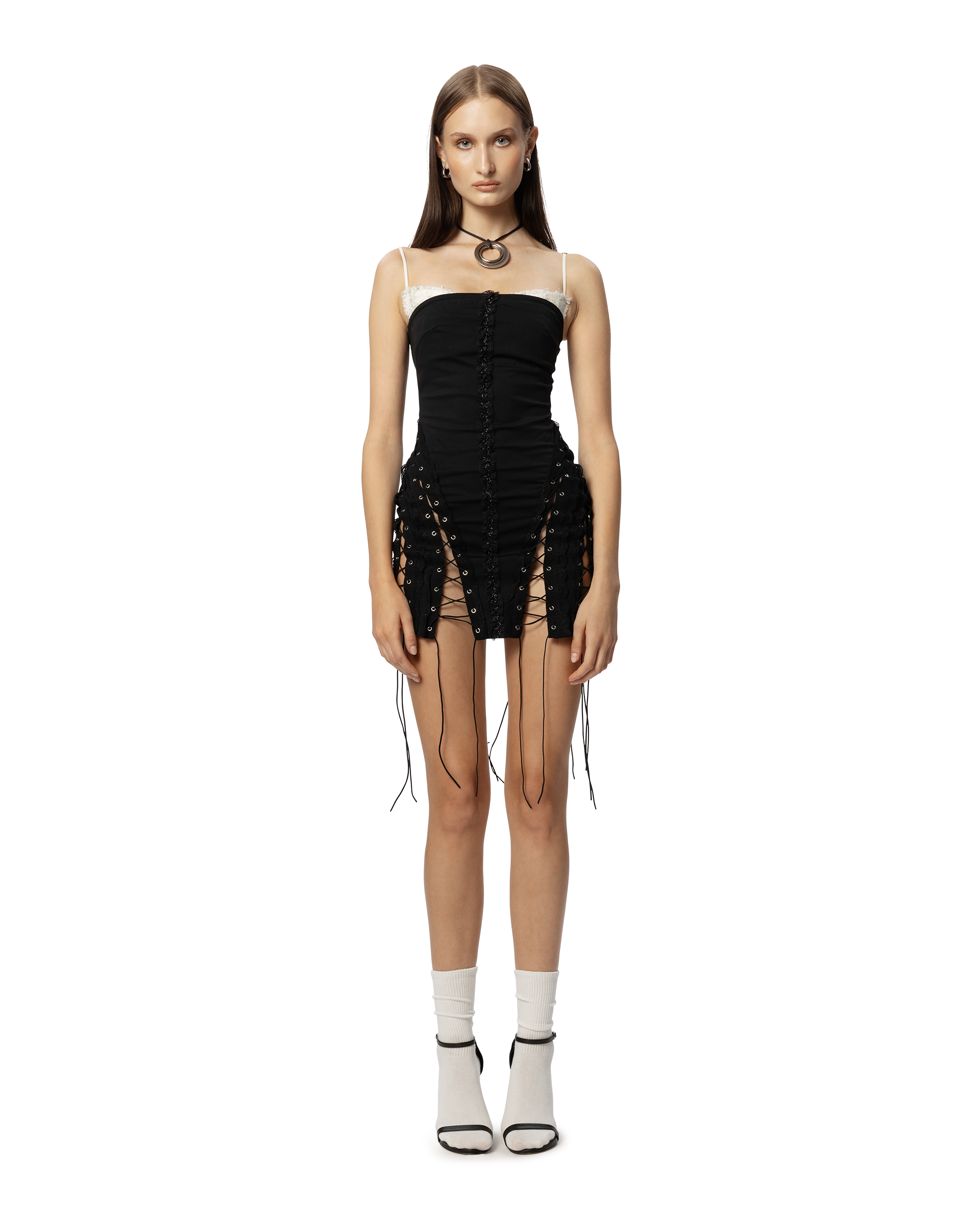 Sorry I'm Late Dress Black