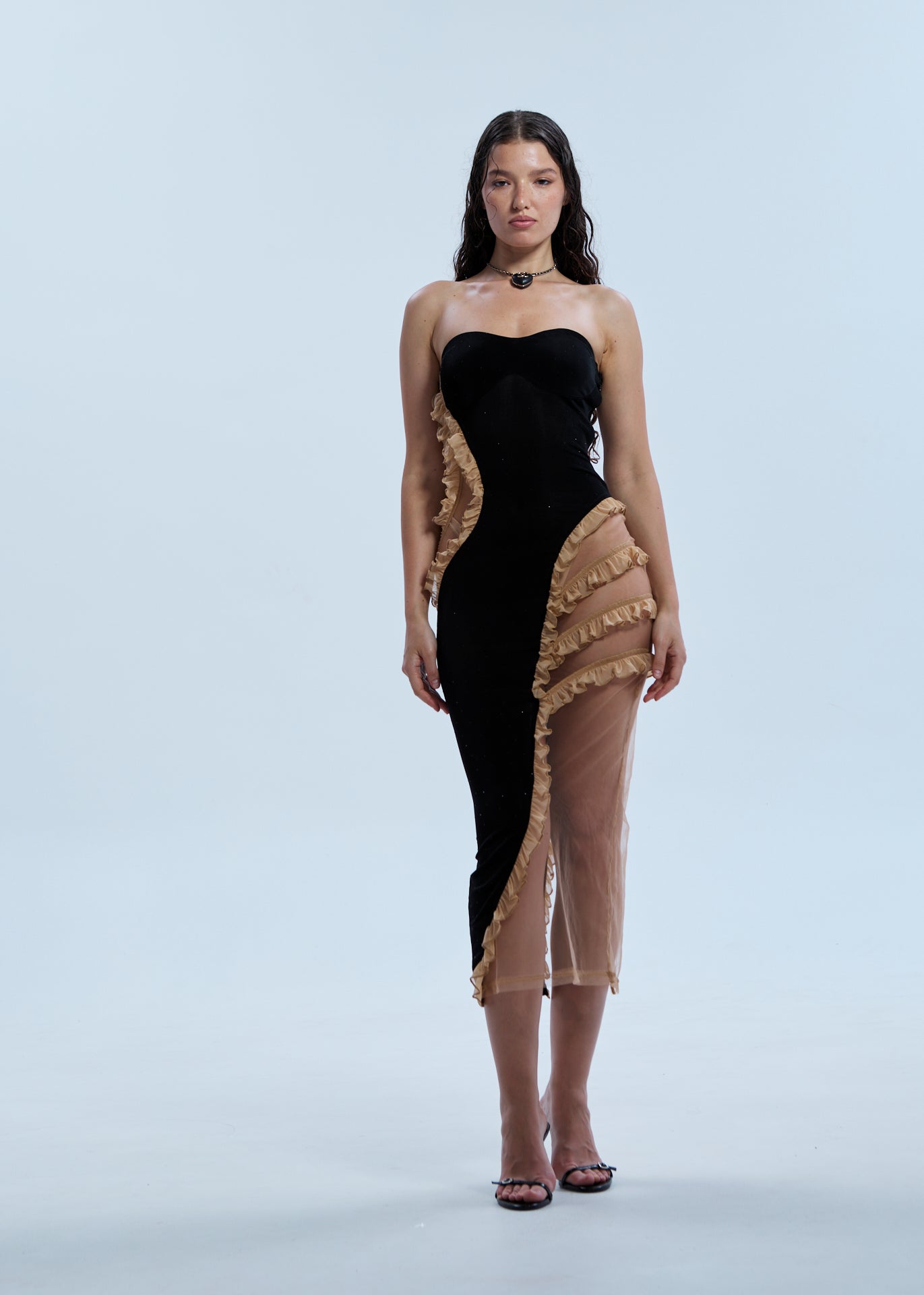 I'm Here Dress Black