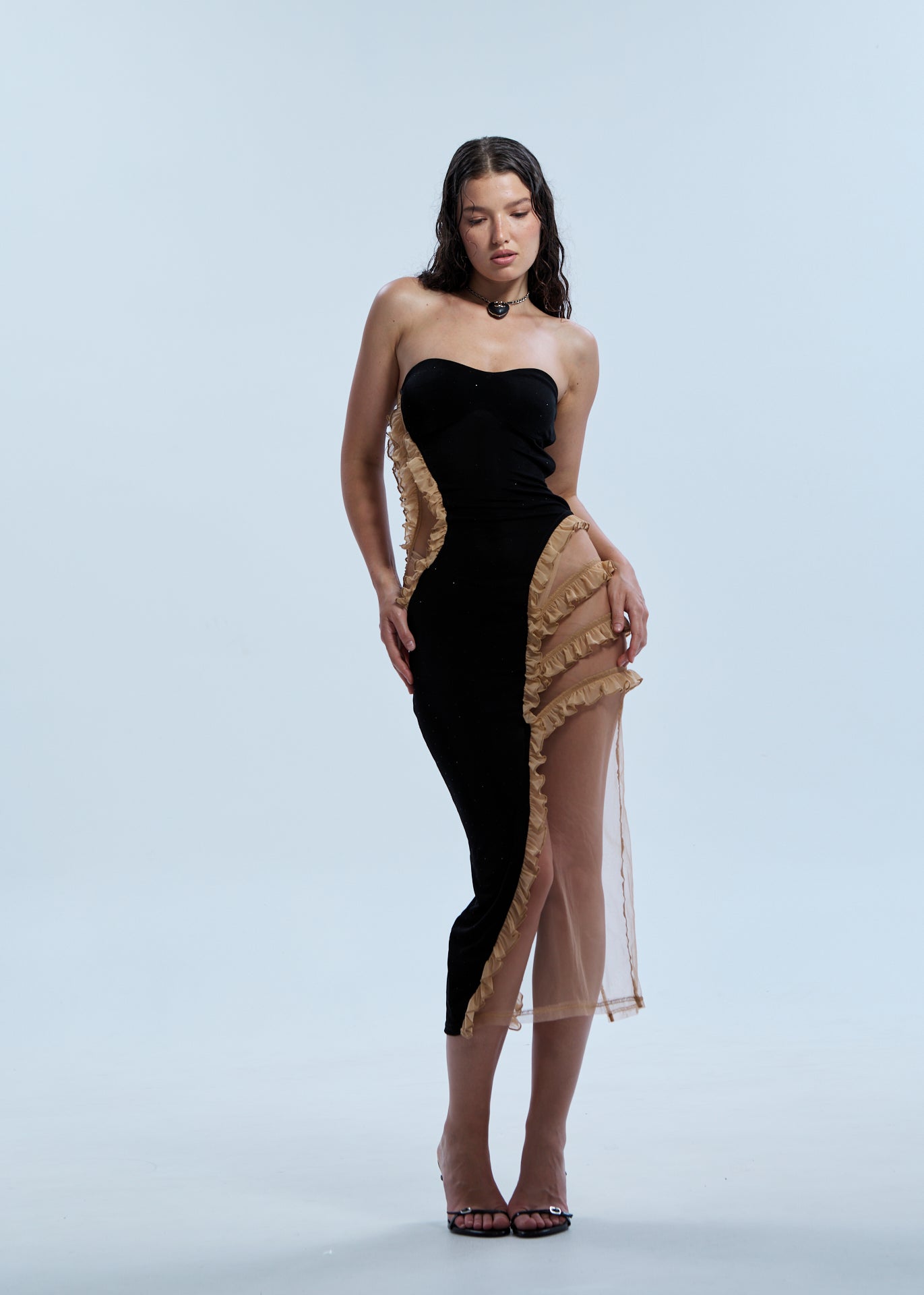 I'm Here Dress Black