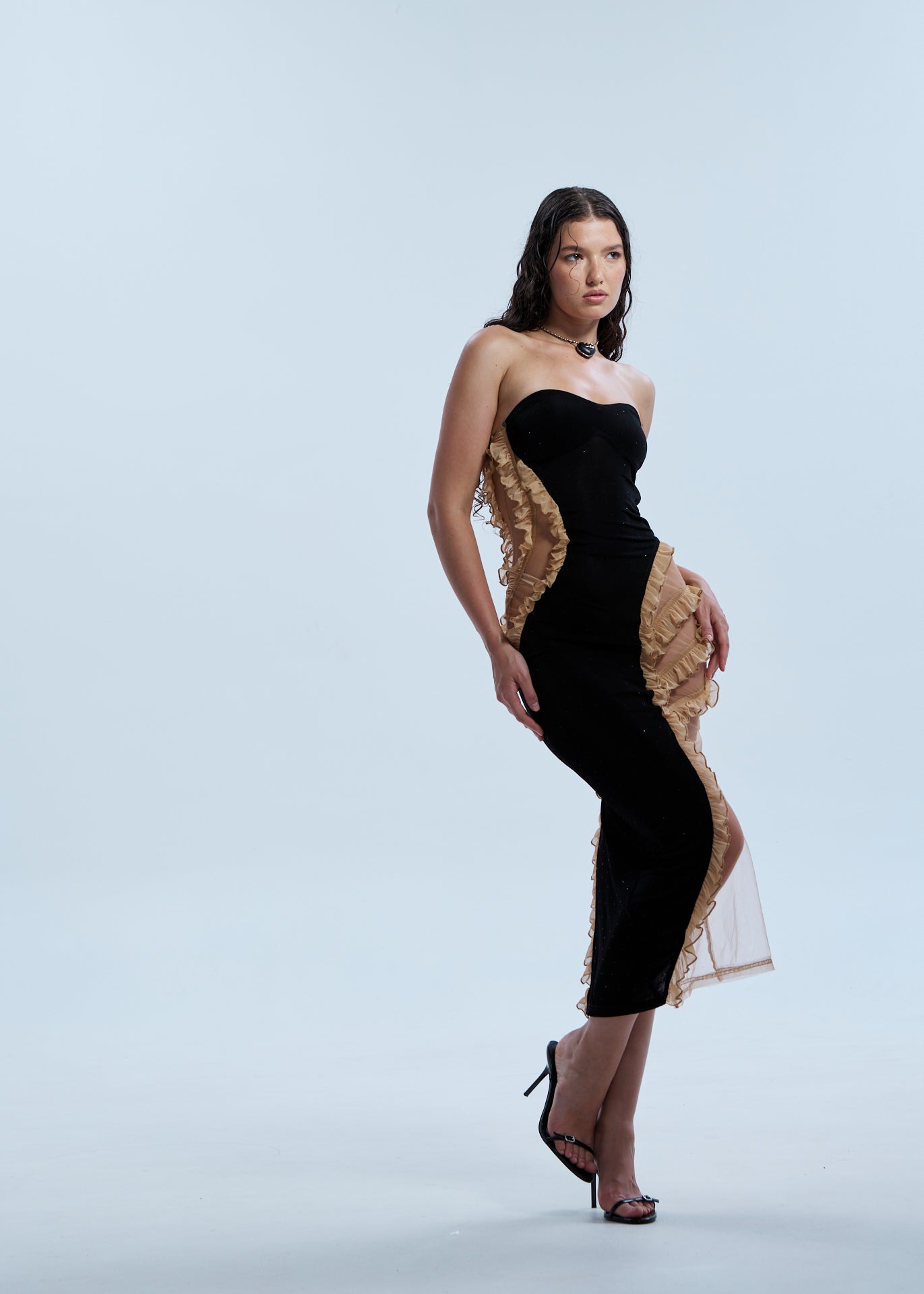 I'm Here Dress Black