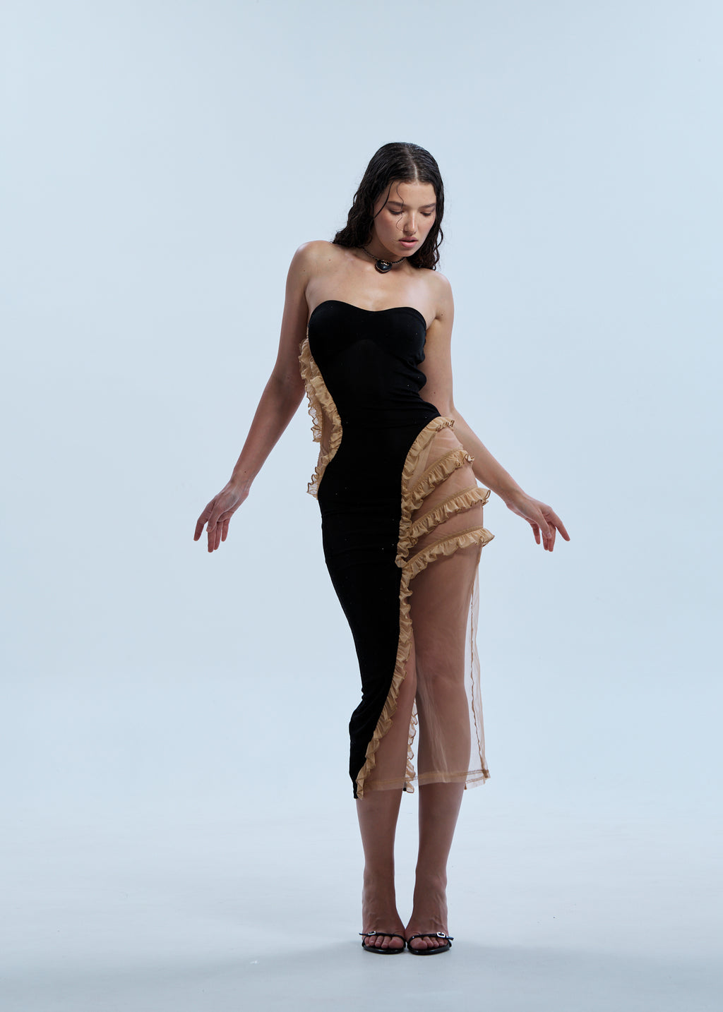 I'm Here Dress Black