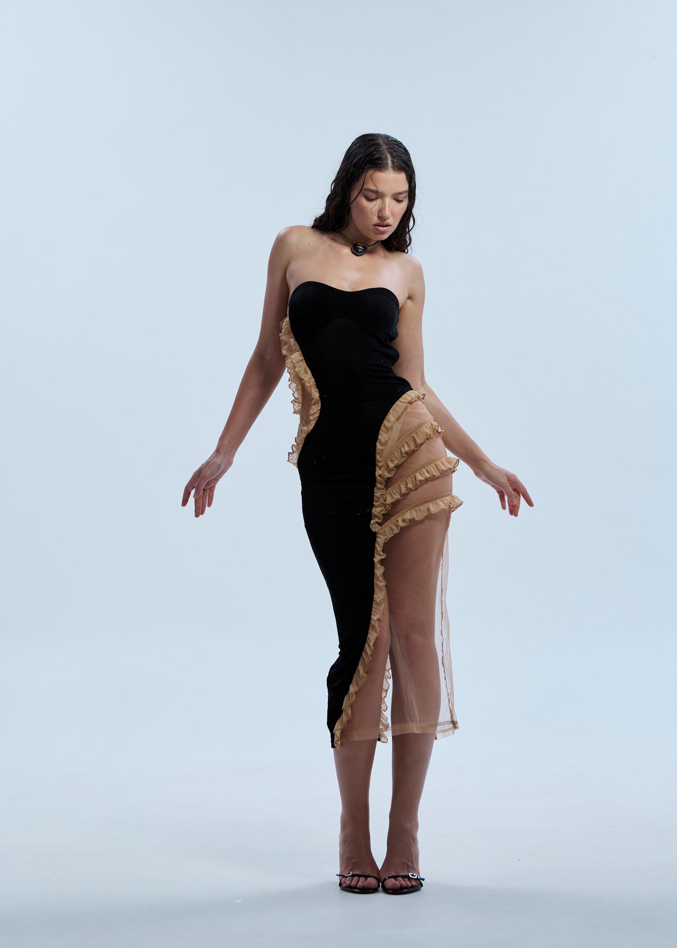 I'm Here Dress Black