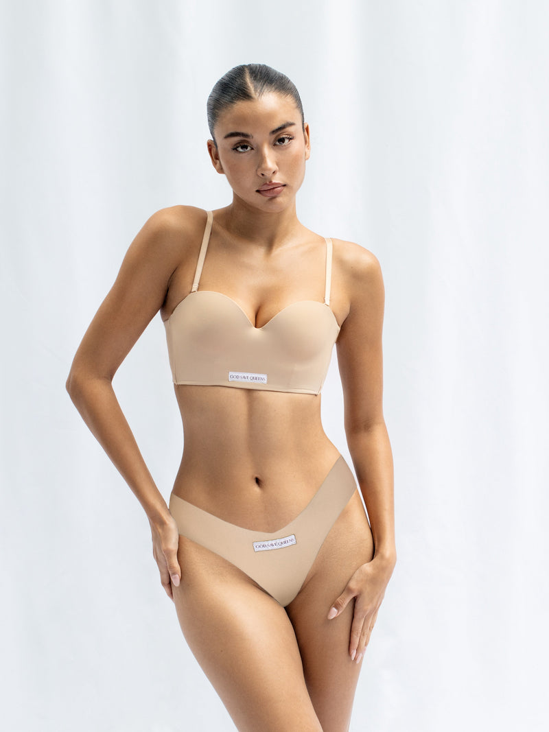 Second Skin Brazilian Panty Beige