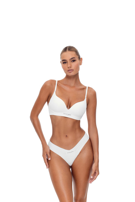 Second Skin Wire-Free Bra White