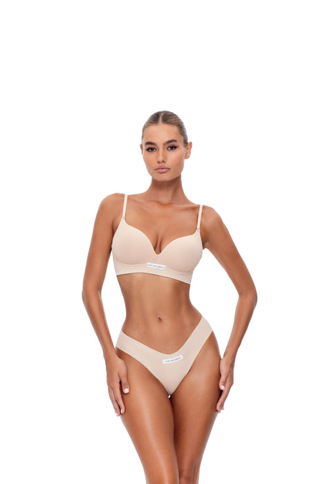 Second Skin Wire-Free Bra Light Nude