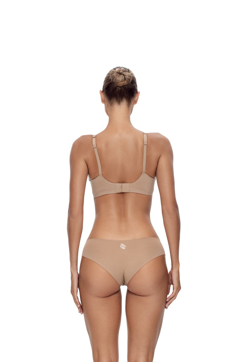 Second Skin Push Up Bralette Mocha QQ