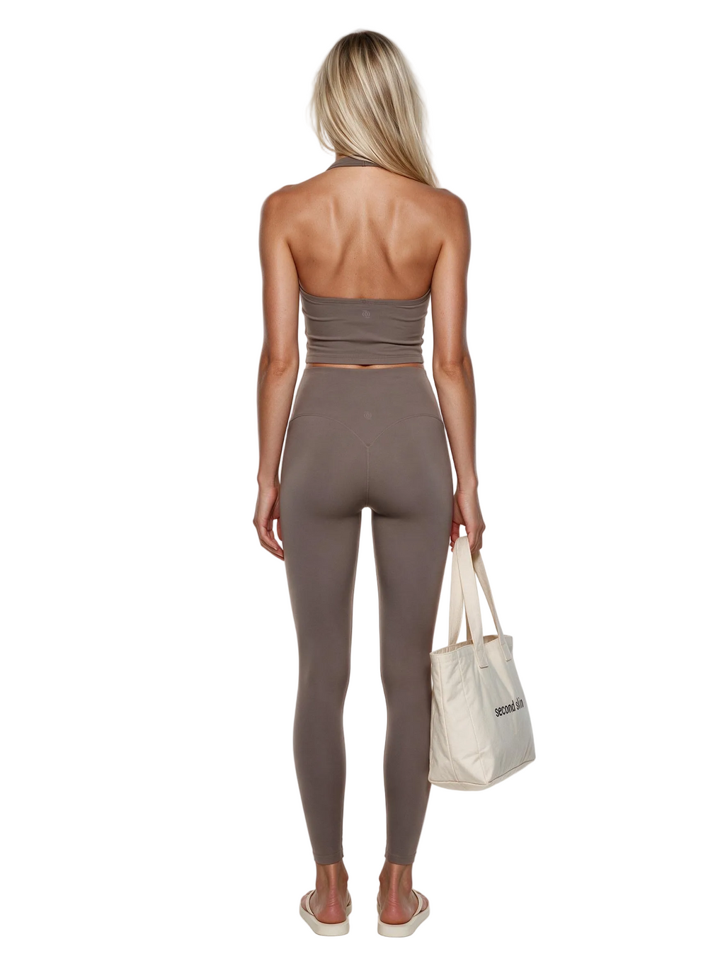 Second Skin Studio High-Waisted Legging Mushroom