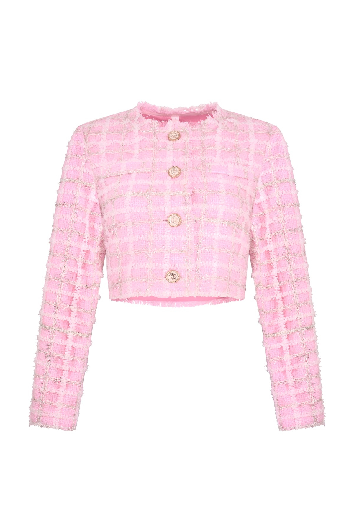 High Priority Tweed Jacket Pink