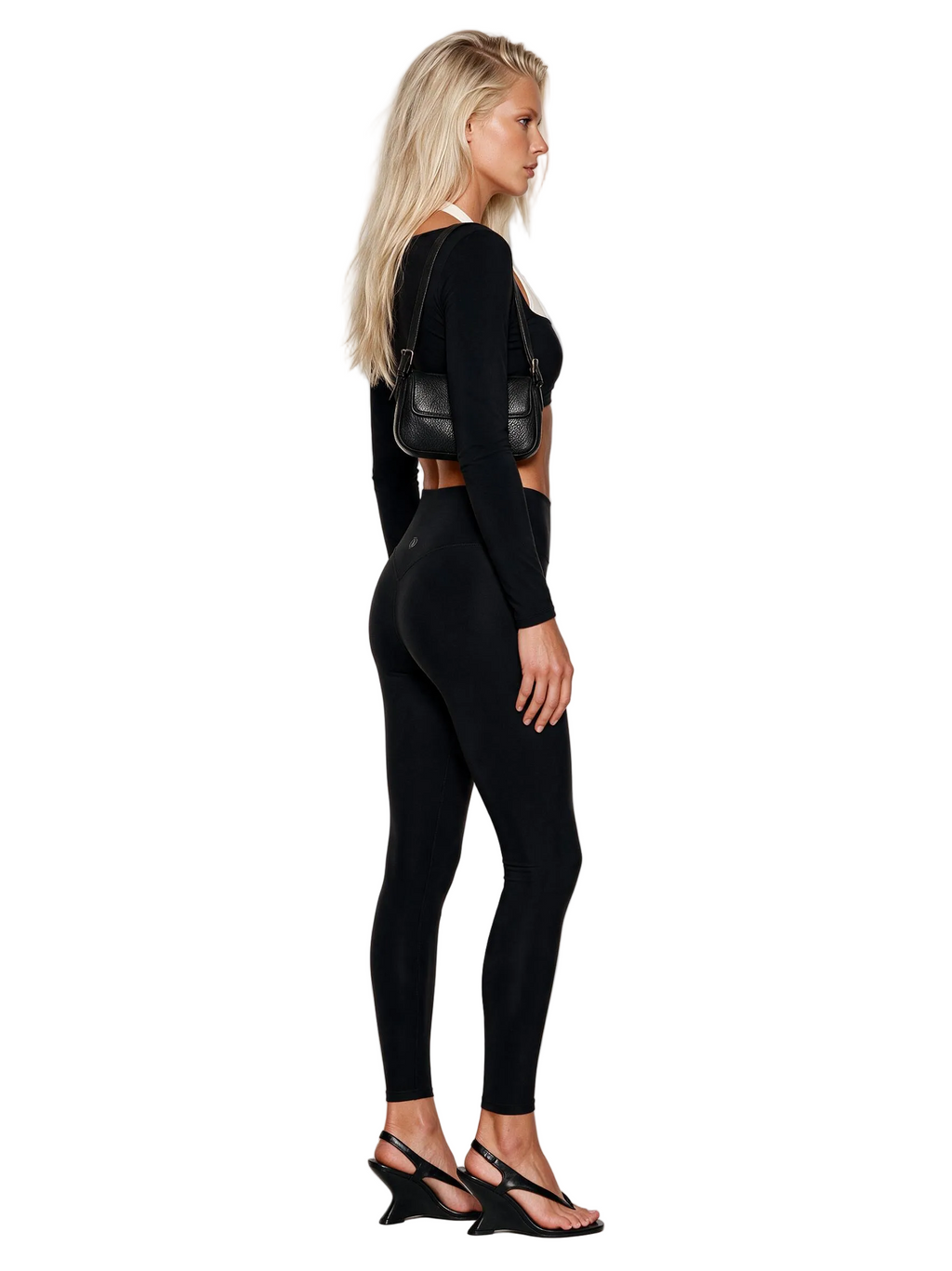 Second Skin Studio High-Waisted Legging Onyx