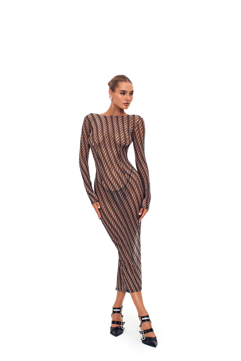 Alizee Dress Nude