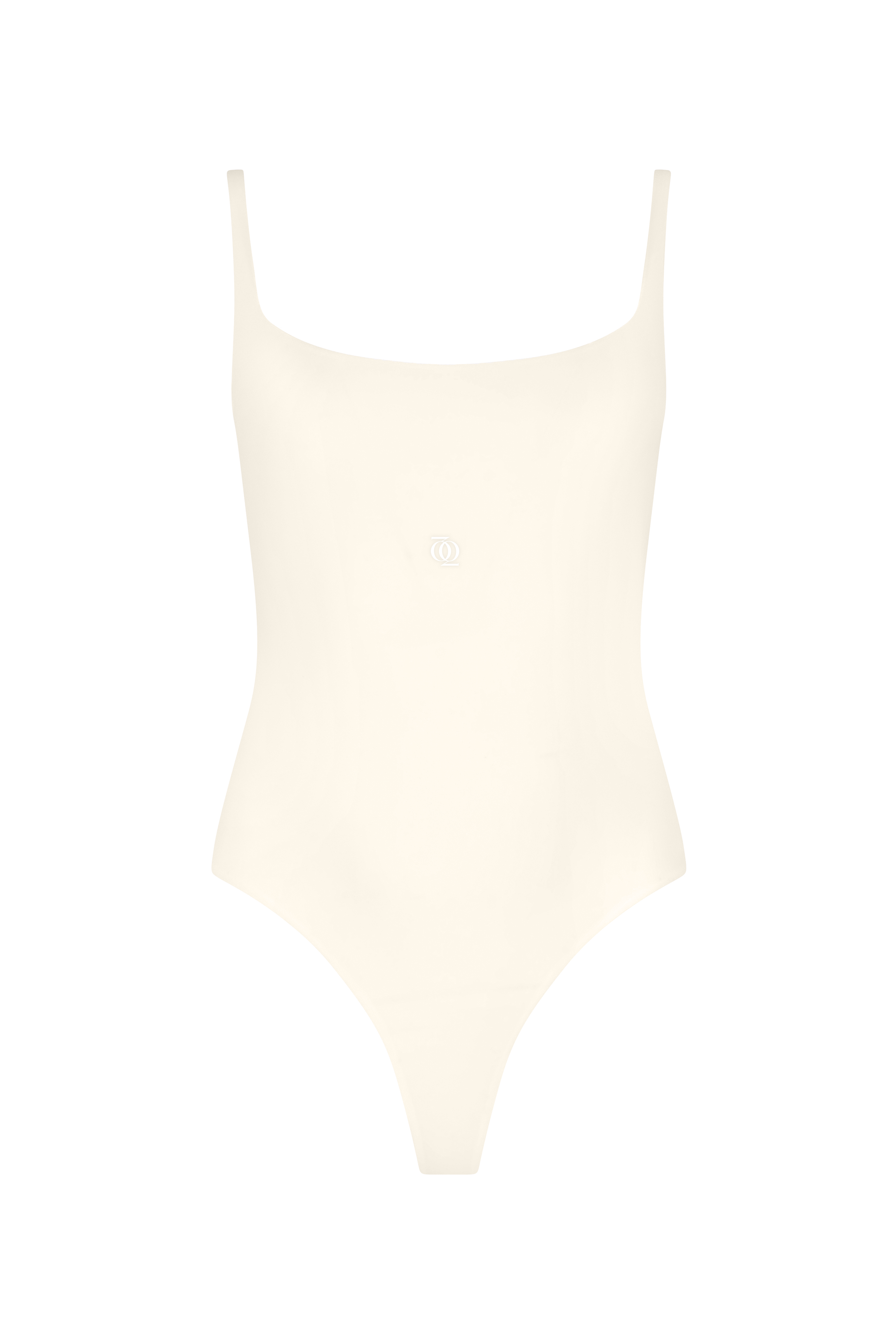 Second Skin Square-Neck Bodysuit Vanilla