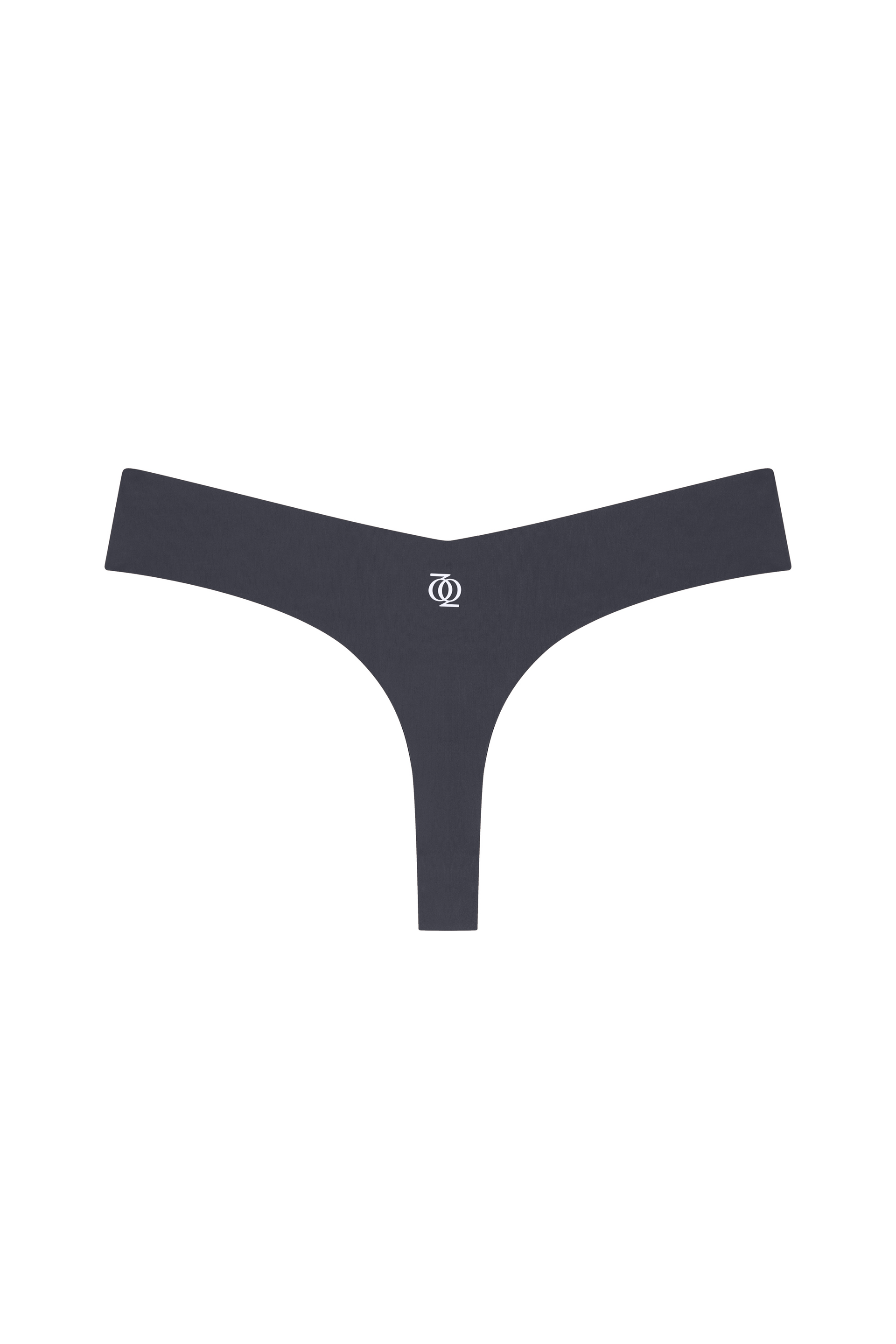 Second Skin Thong Graphite