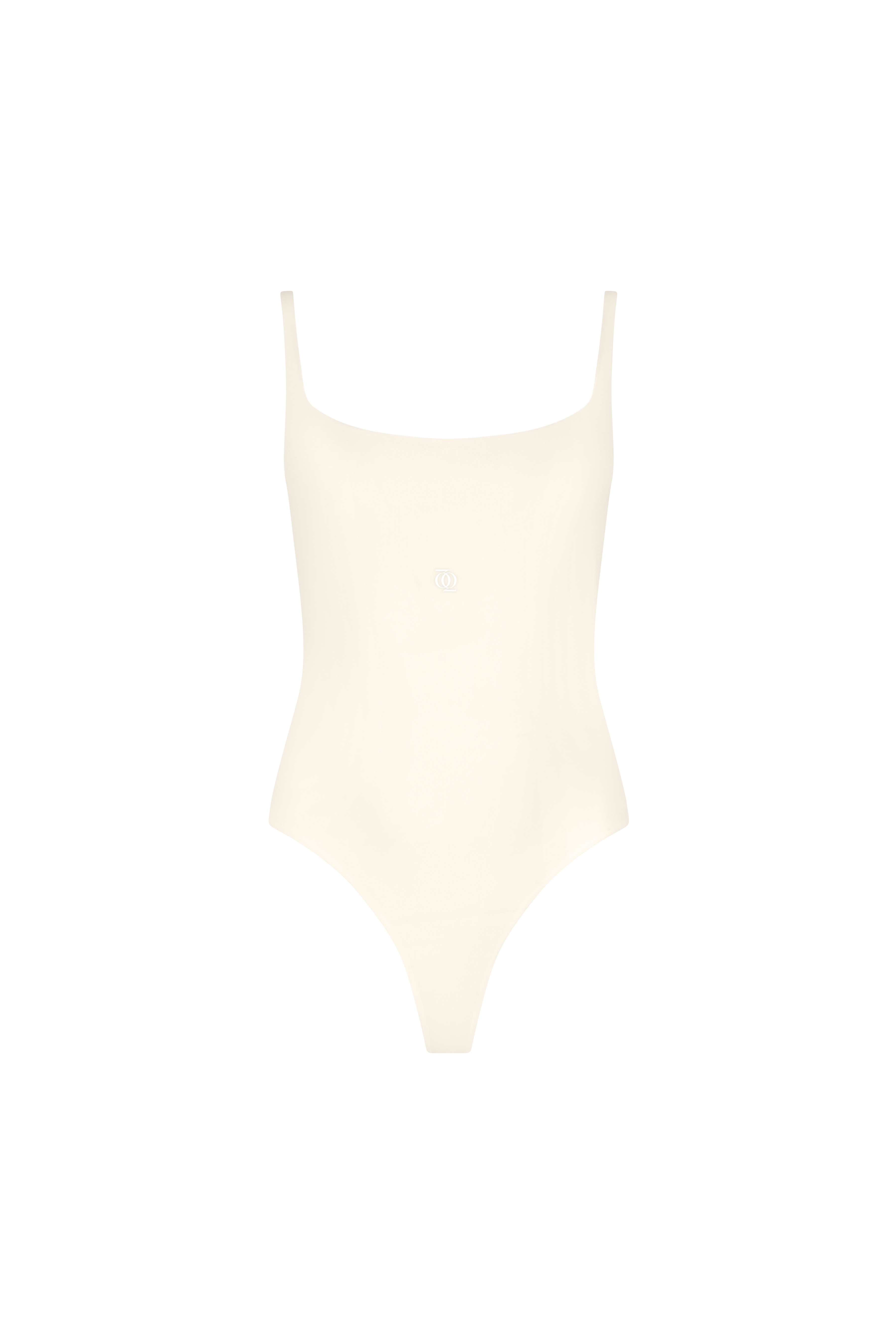 Second Skin Square-Neck Bodysuit Vanilla