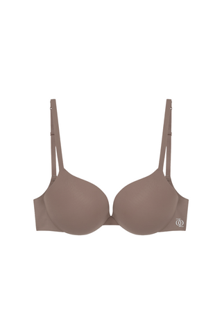 Second Skin Ultimate Push-Up Bra Mushroom
