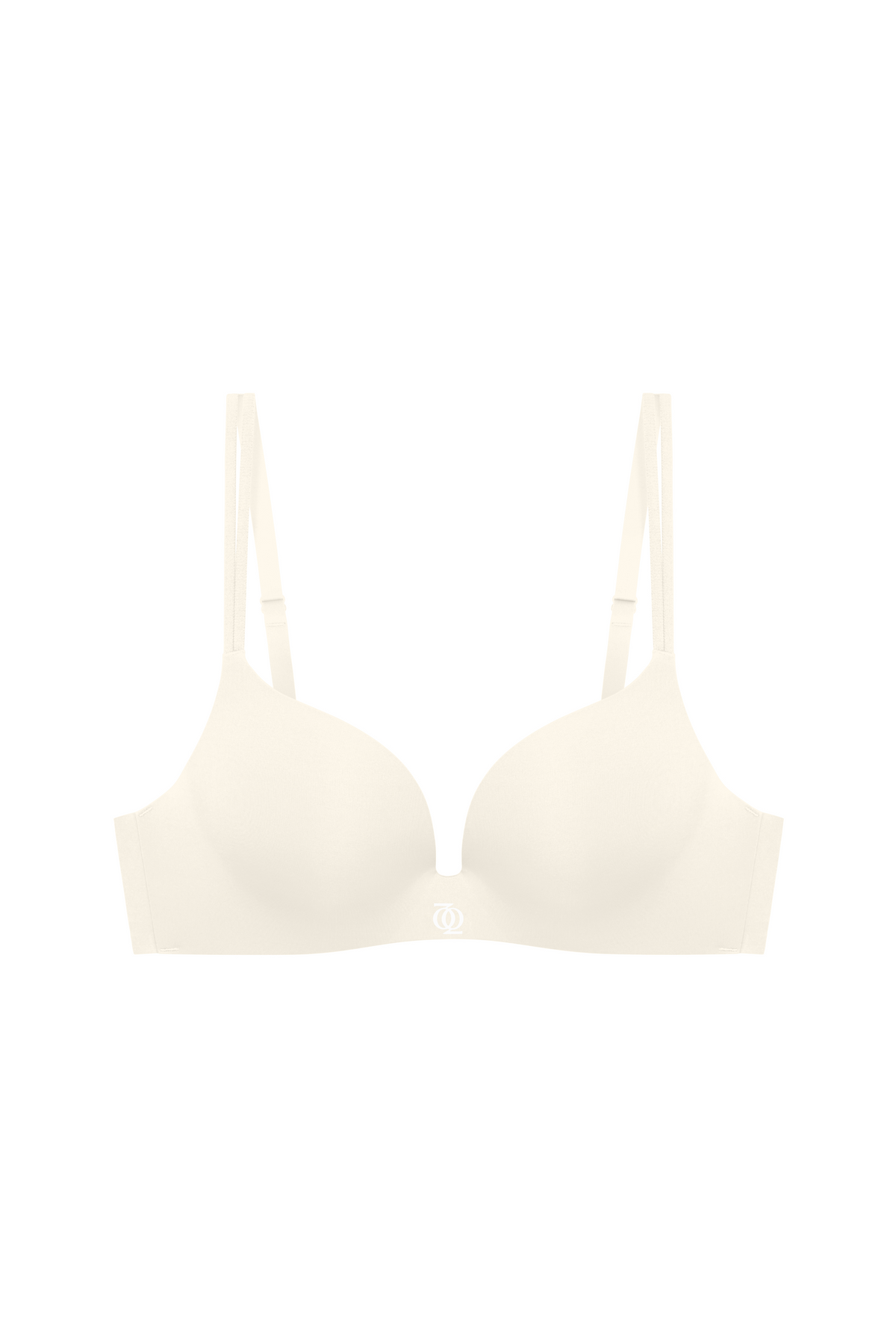 Second Skin Teardrop  Push Up Bra Vanilla