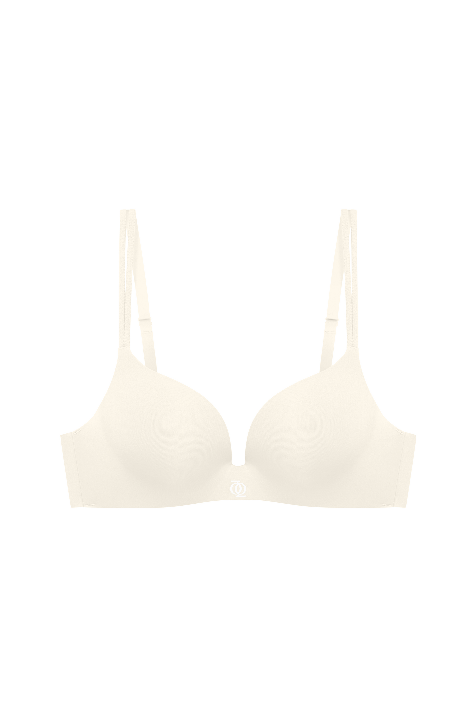 Second Skin Teardrop  Push Up Bra Vanilla