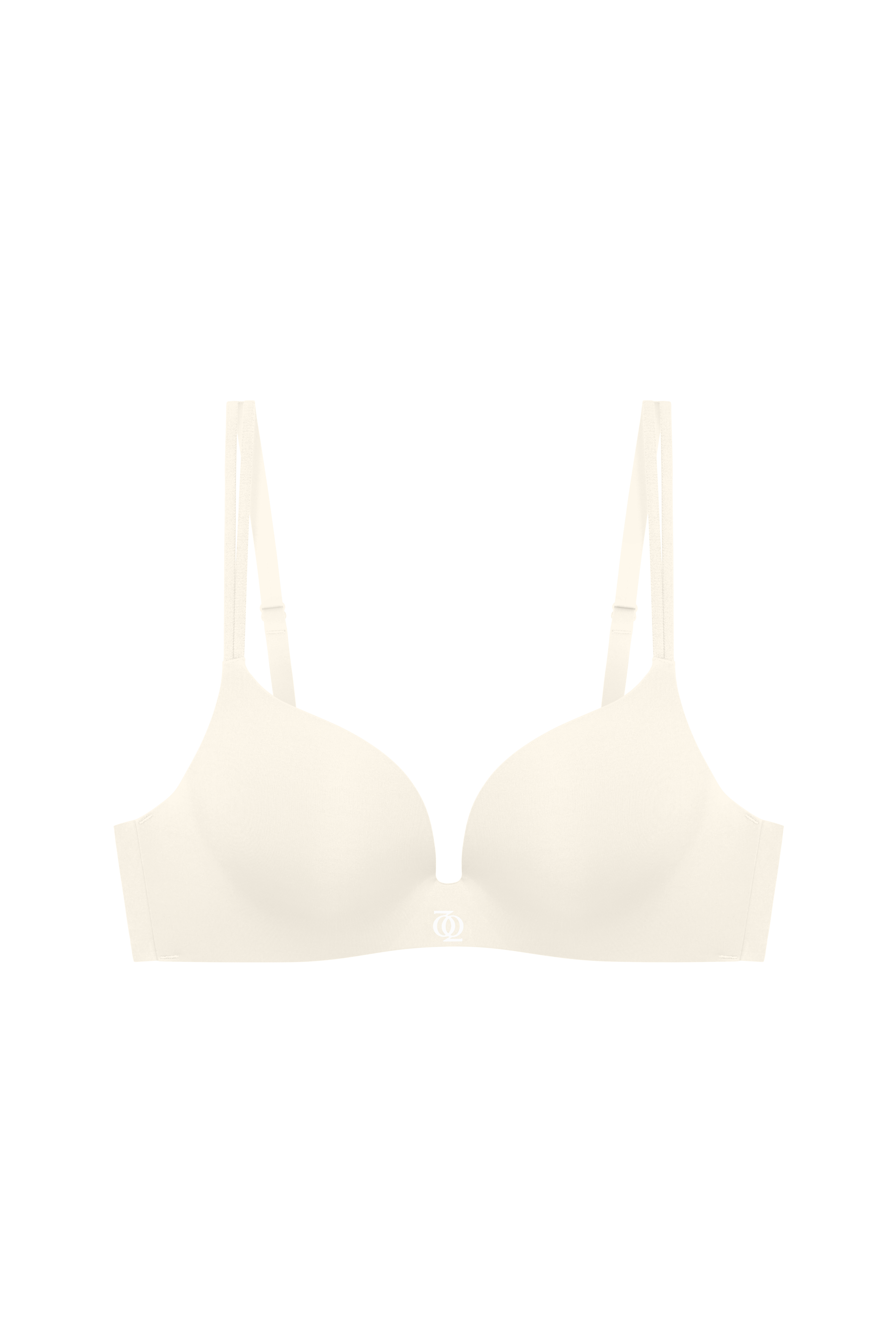 Second Skin Teardrop  Push Up Bra Vanilla