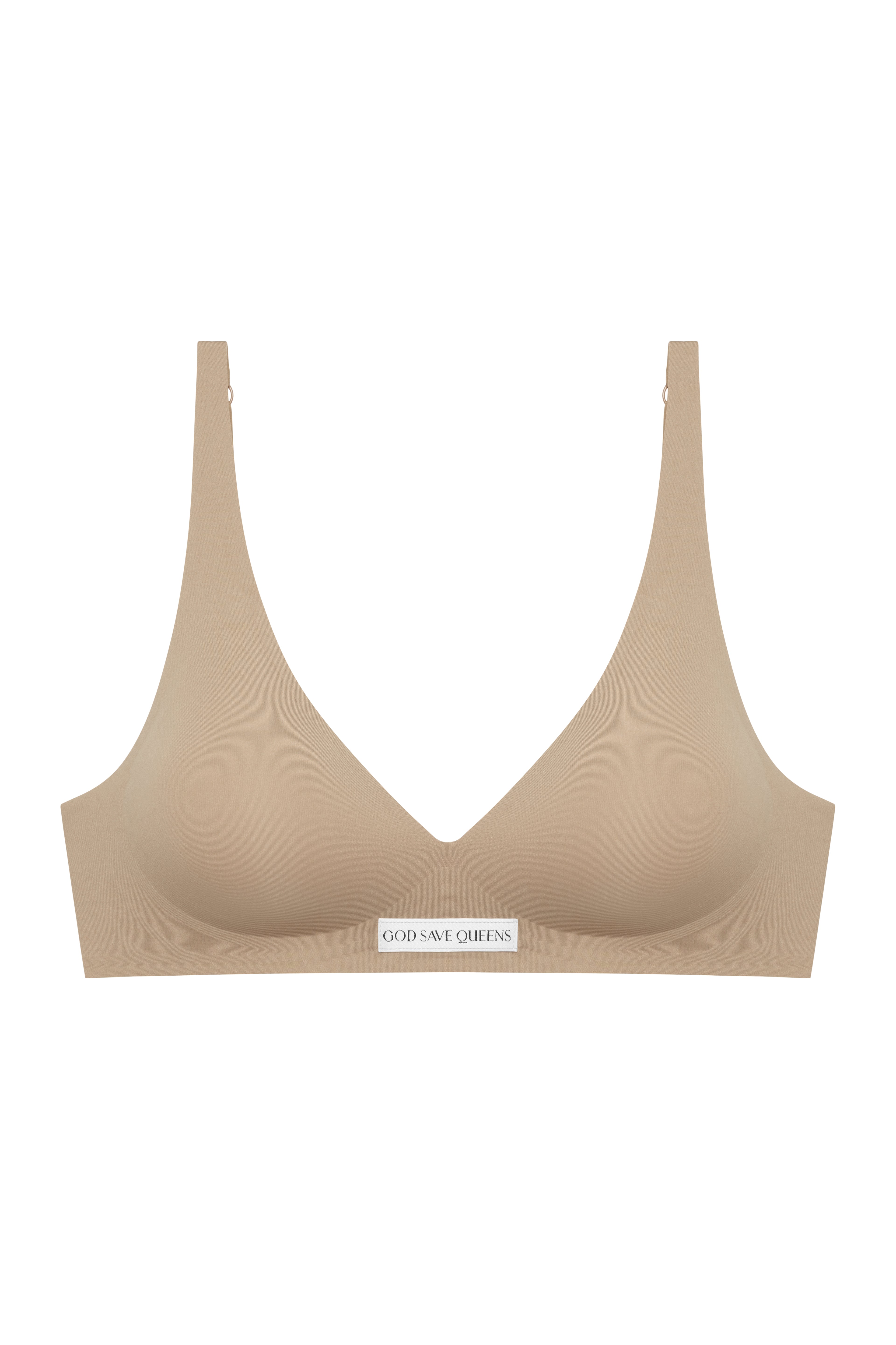 Second Skin Push Up Bralette Mocha