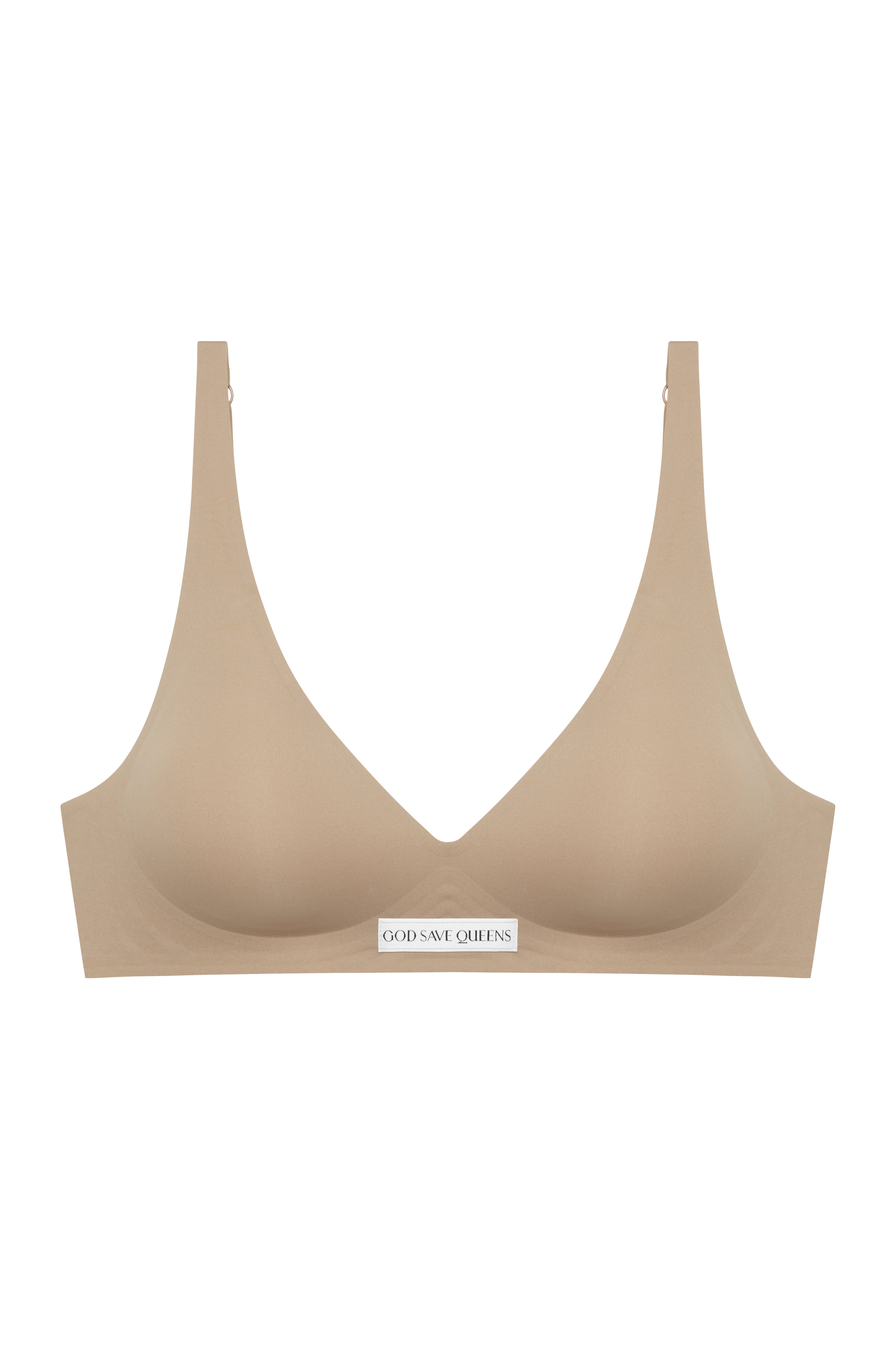 Second Skin Push Up Bralette Mocha