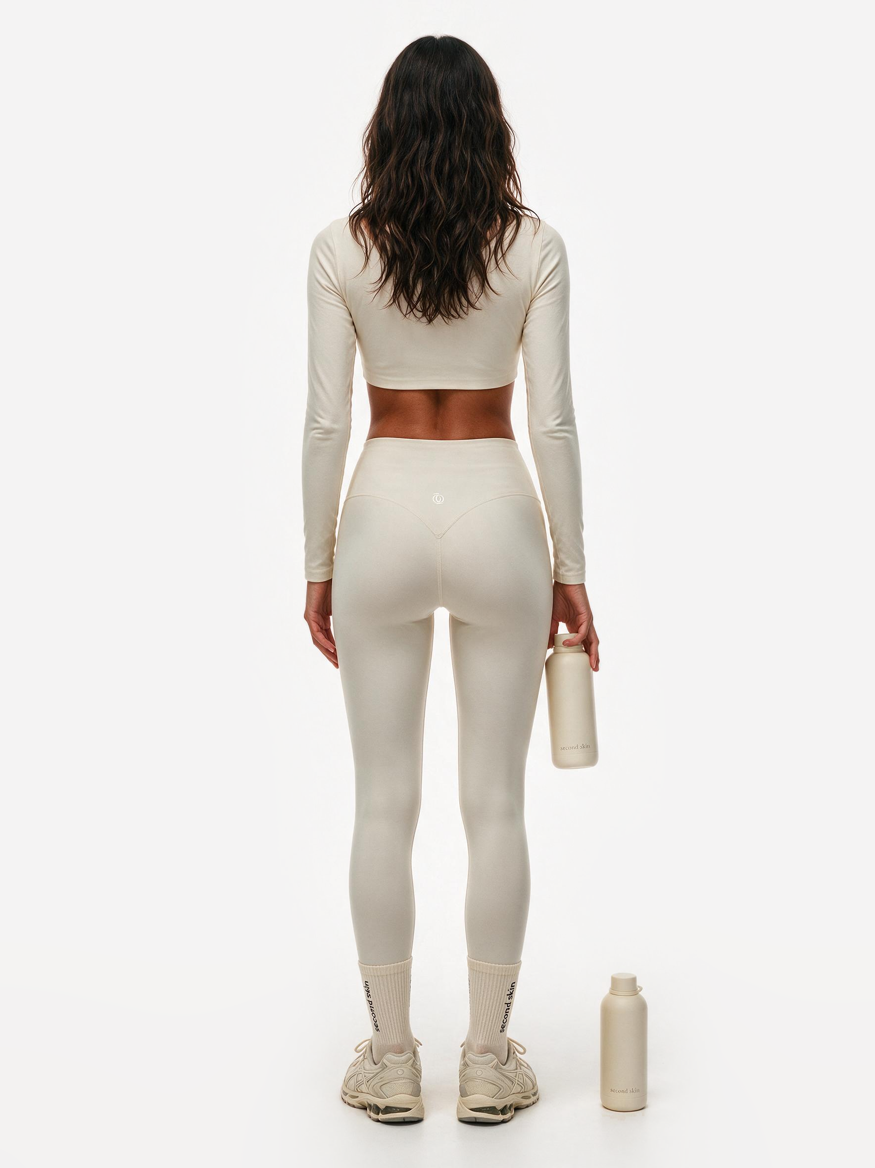 Second Skin Studio High-Waisted Legging Ivory