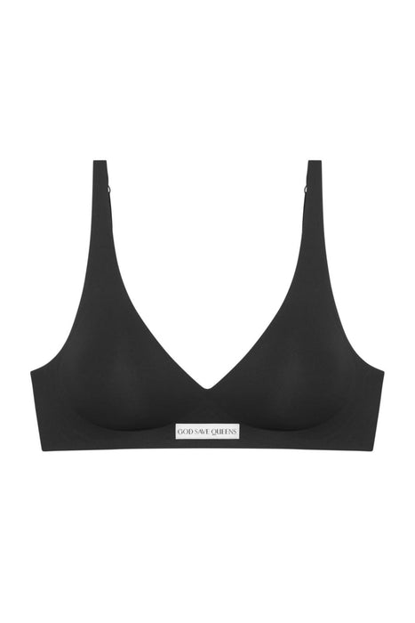 Second Skin Push Up Bralette Black