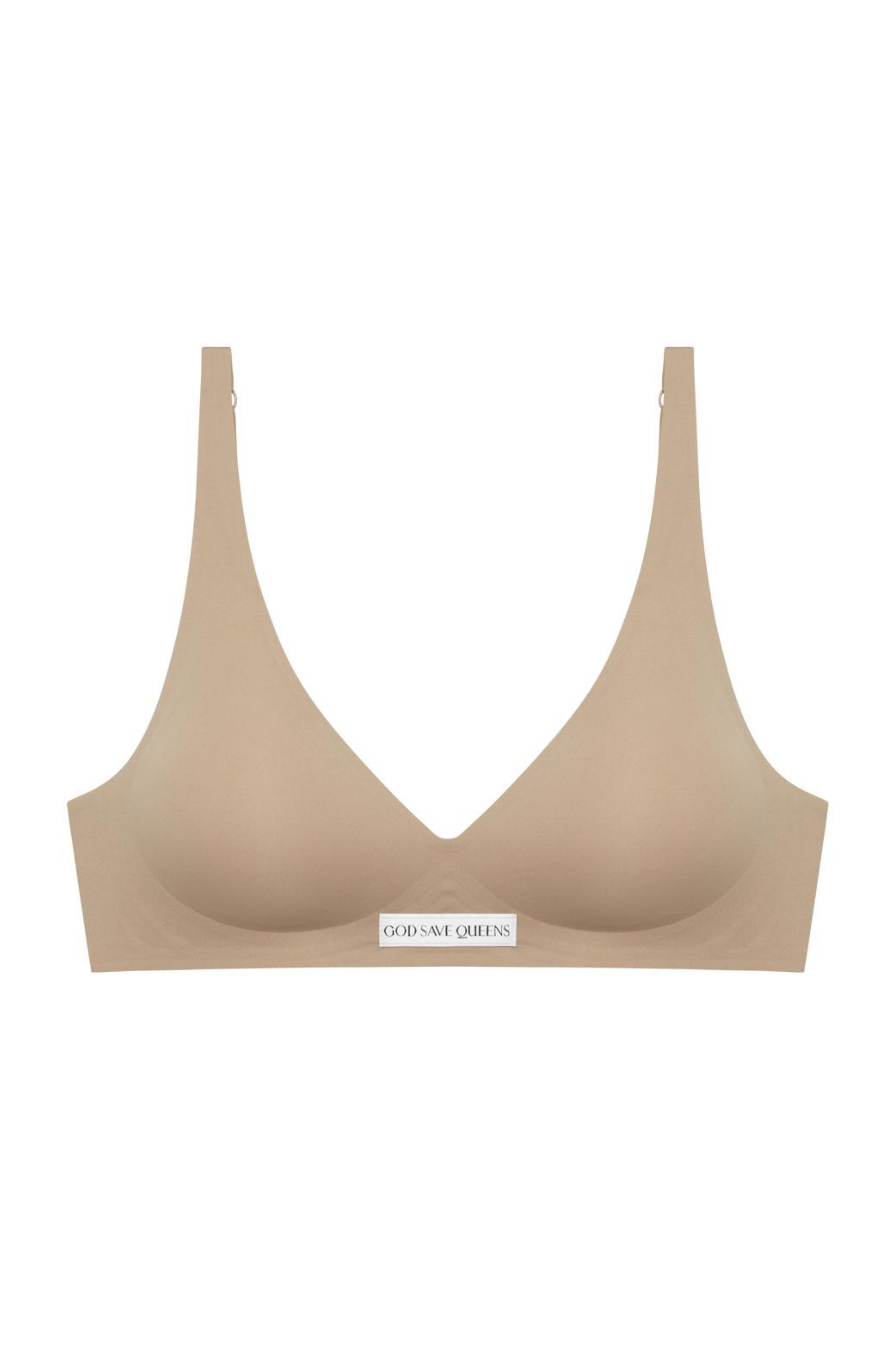 Second Skin Push Up Bralette Mocha