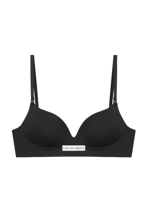 Second Skin Wire-Free Bra Black