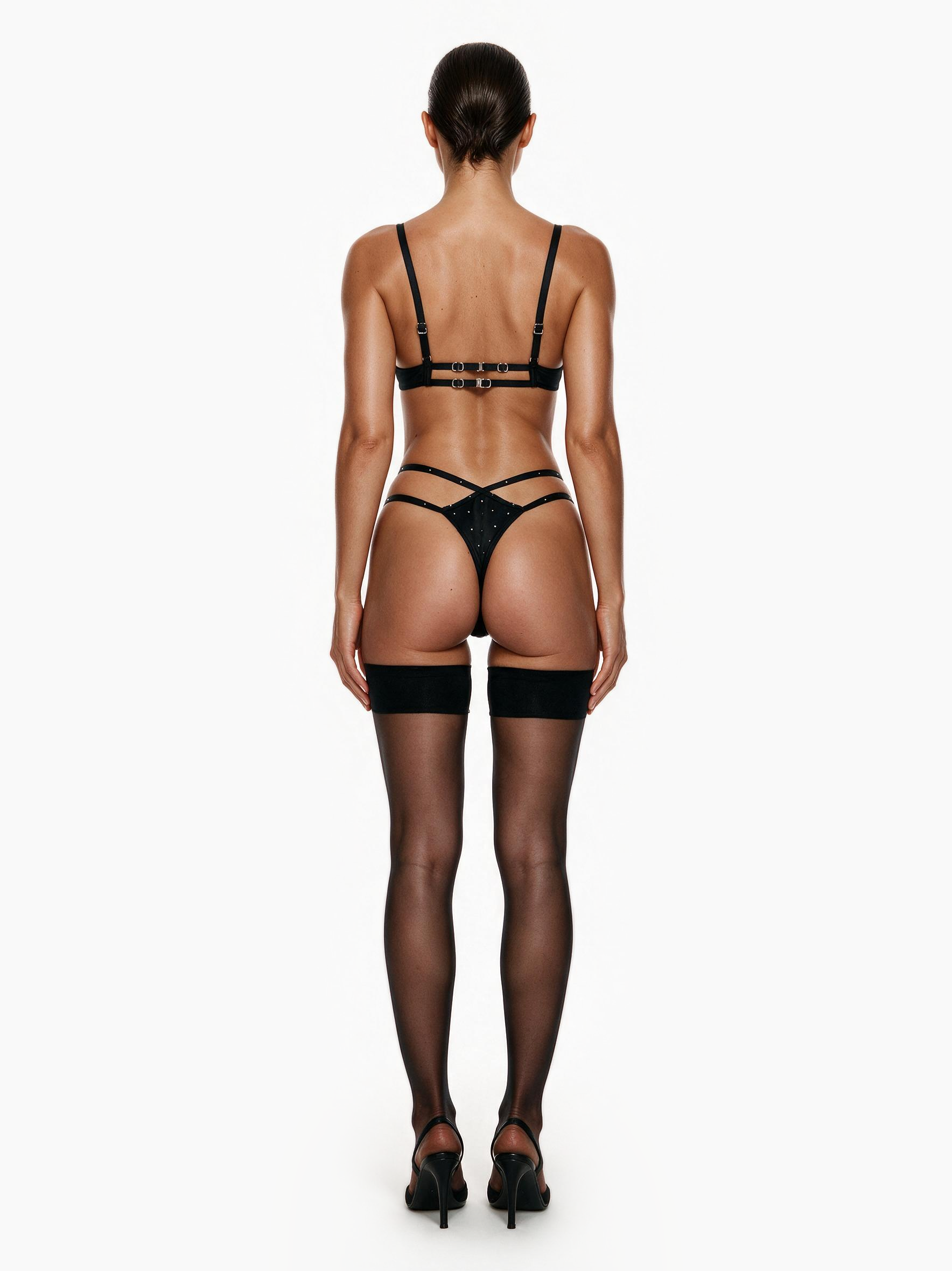 Very Étoile Thong Black