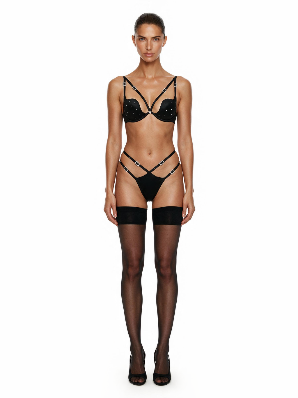 Very Étoile Thong Black