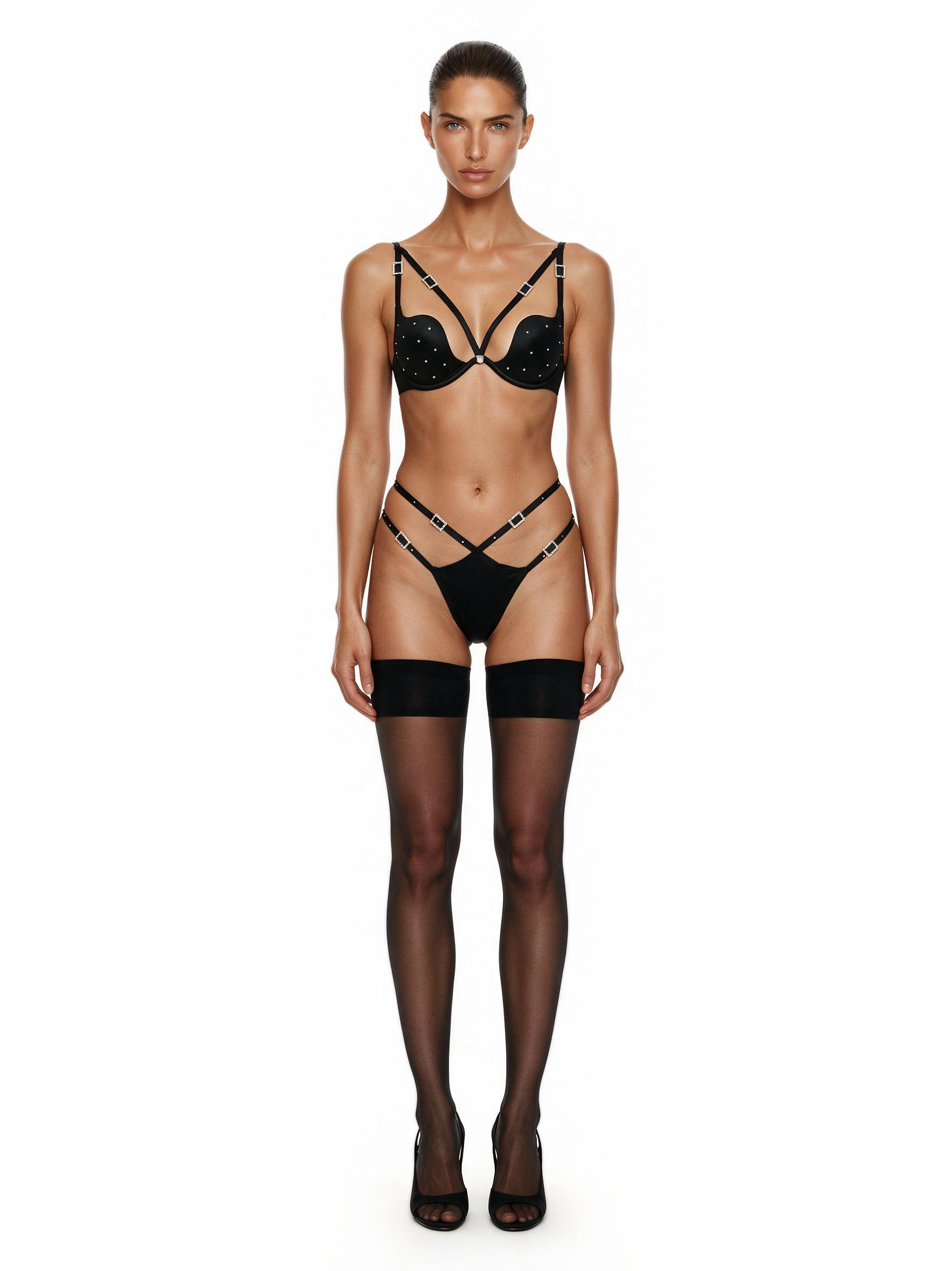 Very Étoile Thong Black