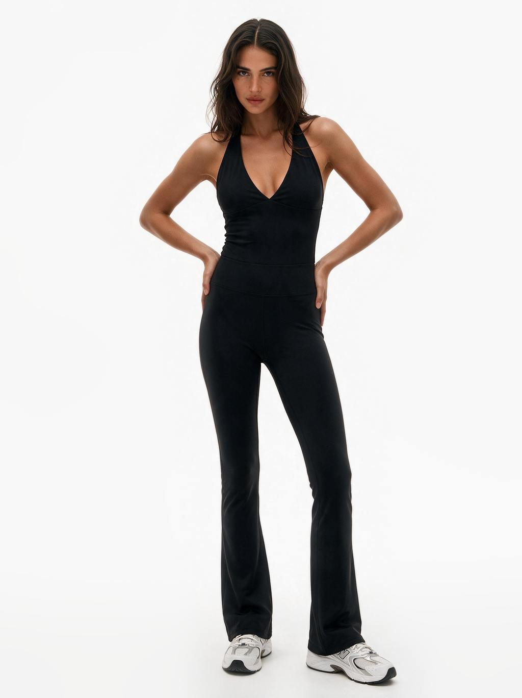 Second Skin Studio High-Waisted Bootcut Legging Onyx