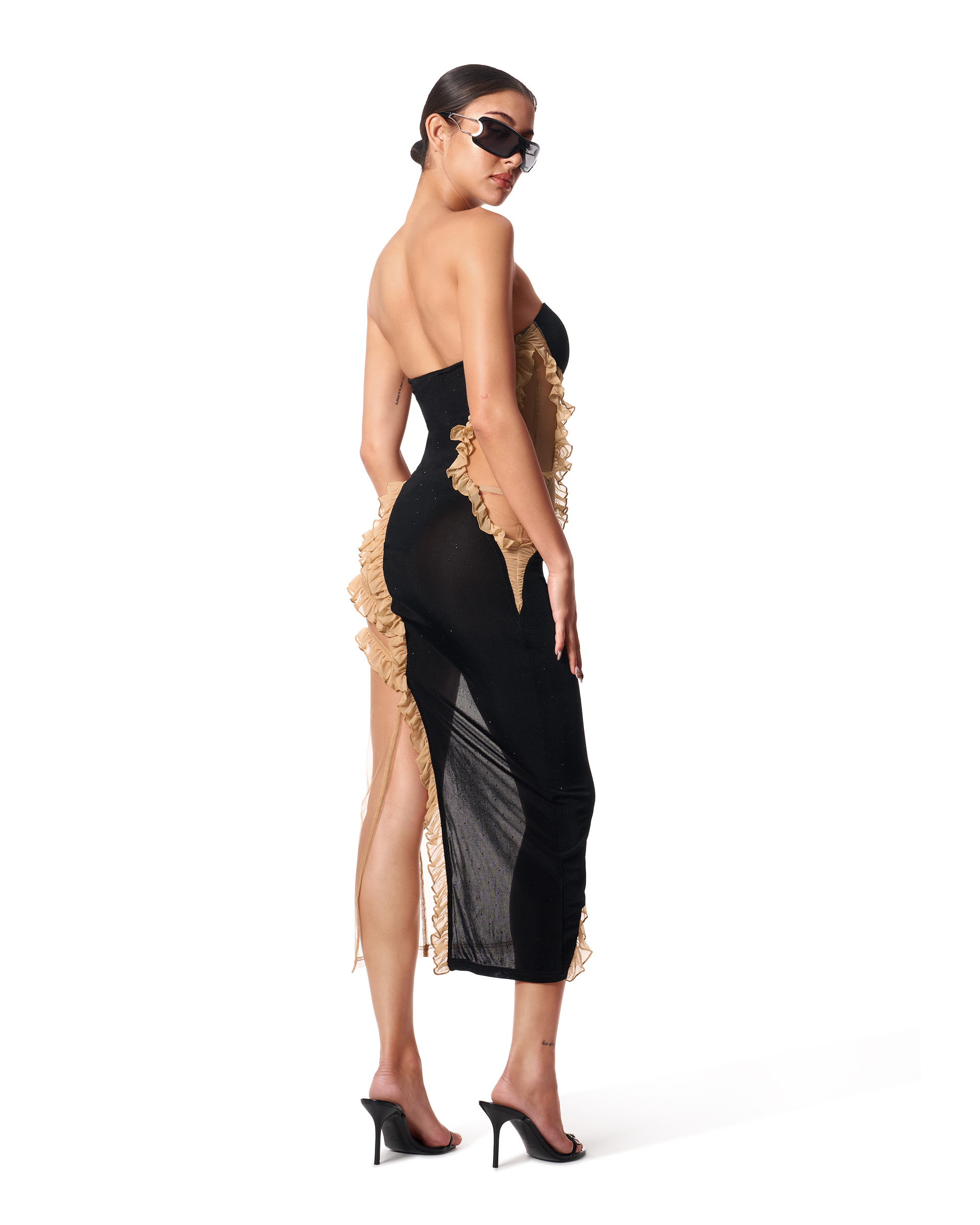 I'm Here Dress Black