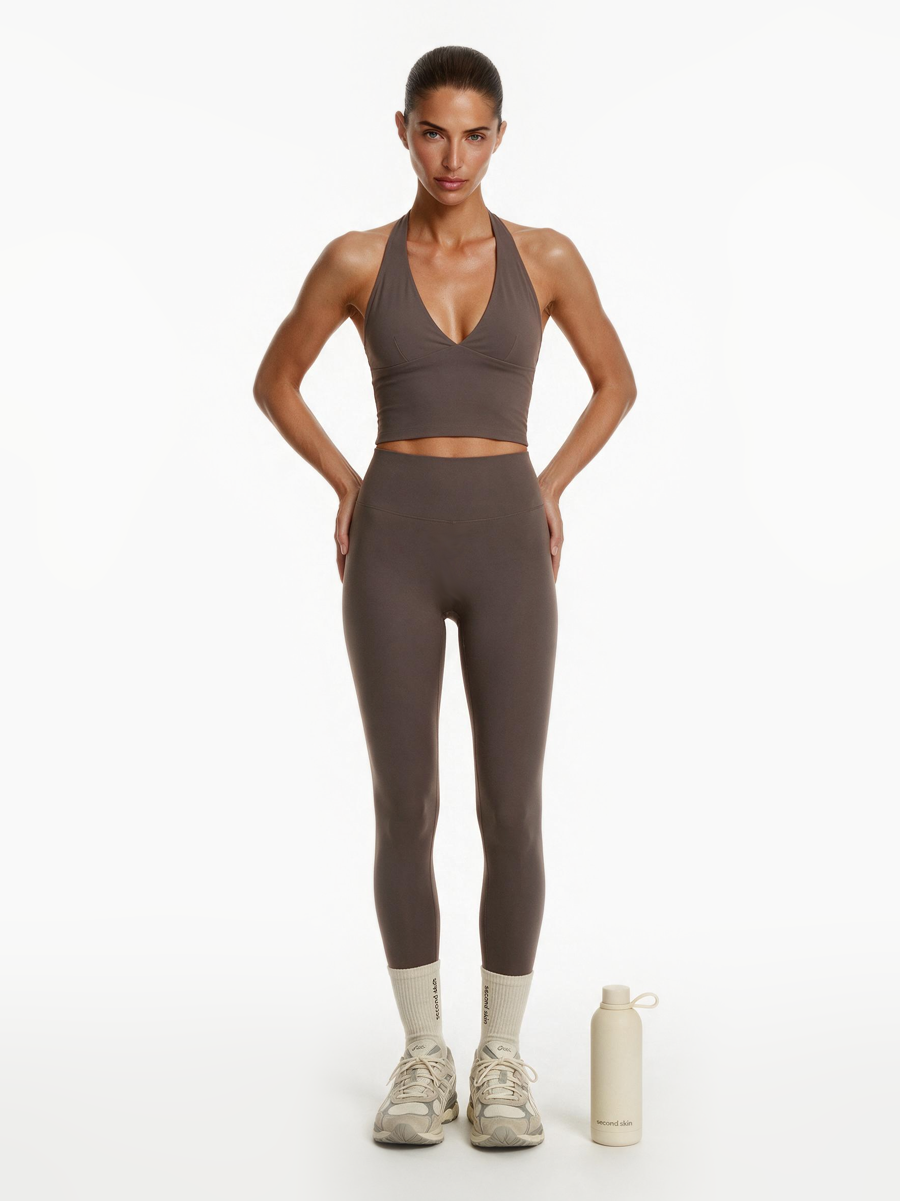 Second Skin Studio High-Waisted Legging Mushroom