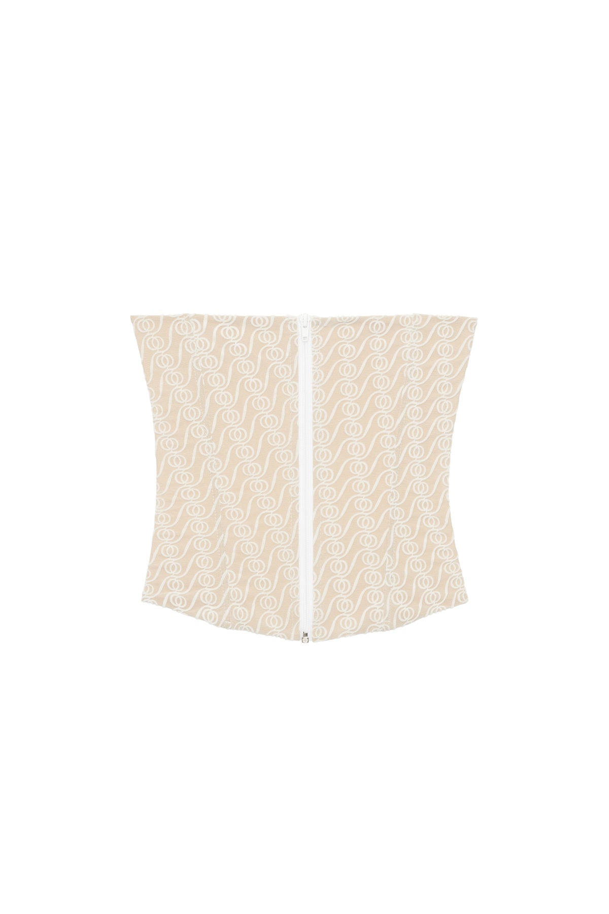 Alizee Strapless Corset White